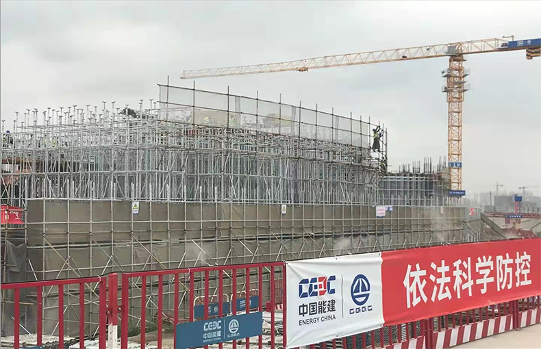 盘扣施工现场